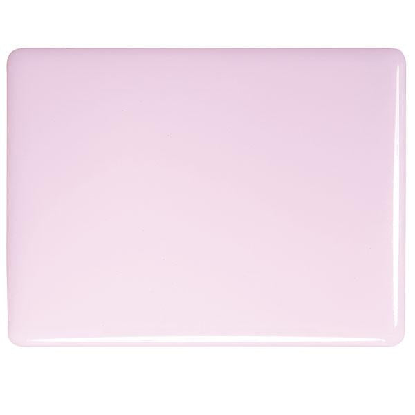 0421 Petal Pink Opal 90 COE Bullseye Fusing Glass Sheet 5x5 inch 3mm 90COE- 