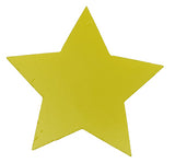 STARS! 96 COE 1 2 3 in Fusing Glass Supplies Red Yellow Blue Clear White Philly-Model Yellow Opal 1"