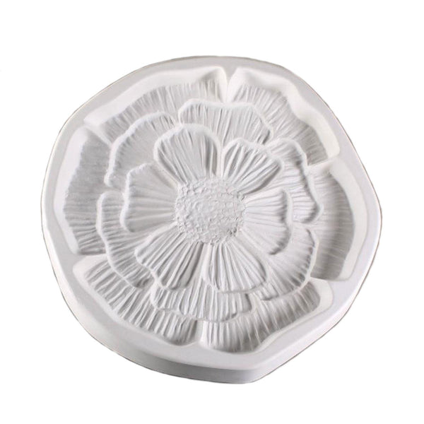 Patty Gray Flower Poppy Mold Glass Casting Fusing Supplies LF141 Large 9.5" Diam- 
