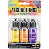Tim Holtz Ranger ALCOHOL INK SETS Three 1/2 oz bottles CHOICE Coordinated Colors-Model Summit View