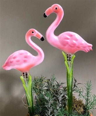 Flamingo Stakes Glass Casting Fusing Mold Creative Paradise LF204 Supplies- 