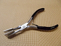 Mini Masher Pliers Bead Press Stainless Steel Hot Glass Lampworking Supplies- 
