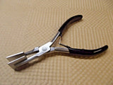 Mini Masher Pliers Bead Press Stainless Steel Hot Glass Lampworking Supplies- 