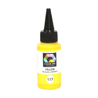 Color Line Fusing Ceramics Paints Bullseye 2.2 oz Bottles CHOICE Supplies Enamel-Model 117 Yellow