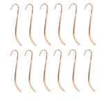 12 Copper Finish Bookmarks 4.75" BEADSMITH Beading Supplies BKMK475CP Shepherd's Hook Book Mark- 