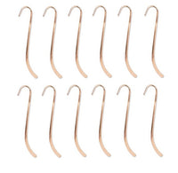 12 Copper Finish Bookmarks 4.75" BEADSMITH Beading Supplies BKMK475CP Shepherd's Hook Book Mark- 