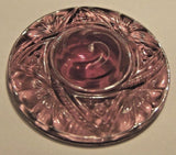 Choice VICTORIAN JEWEL Focal Stained Glass Clear Pink Peach Blue Amethyst 40mm-Model Amethyst