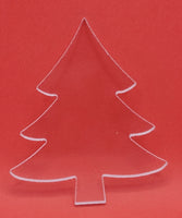 96 COE Pine Christmas Tree Green Aventurine Clear Base 3" Tall Ornament-Color Clear Base