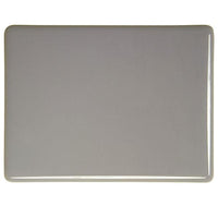 0206 Elephant Gray Opal 90 COE Bullseye Fusing Glass Sheet 5x5 inch 3mm 90COE- 