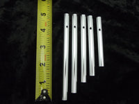 Wind Chime Components Tubes Solid Set of 5 2.95 - 4.9 inches- 