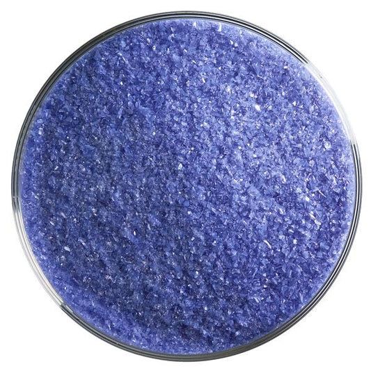 0114 Cobalt Blue Opal Bullseye 90 COE GLASS FRIT FINE 16 oz One Pound- 