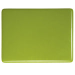 0312 Pea Pod Green Opalescent Bullseye 90 COE Glass Sheet 10x10" 90COE Fusible- 