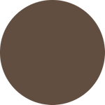 Chocolate Brown 211.76 Opal Glass Circle Choice 1/2, 1, 1 1/2 inches 96 COE Circles-Size 1/2" Pack of Six Pieces