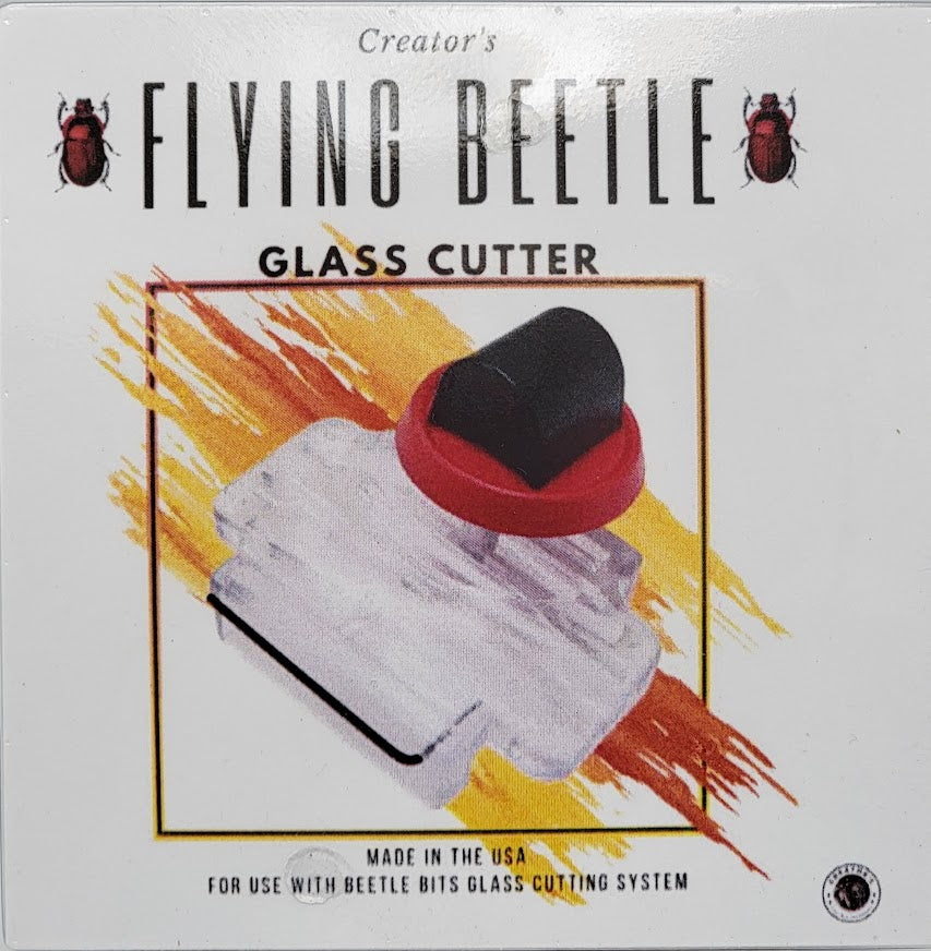 BEETLE BITS FLYING BEETLE Stained Glass Cutter for Use with Cutting System- 