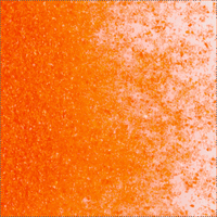 F2 171 96 Light Orange Transparent FINE Frit 8.5 oz Jar 96 COE- 