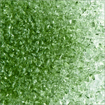 F3 121 Light Green Transparent MEDIUM 96 COE Frit 8.5 oz Jar- 