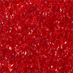 F3 151 96 Cherry Red Transparent MEDIUM 96 COE Frit 8.5 oz Jar- 