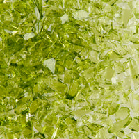 F5 7312 96 Lime Transparent COARSE 96 COE Frit 8.5 oz Jar- 