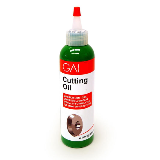 GAI Cutting Cutter OIL 4 oz Stained Glass Cutters Toyo Supercutters Easy Fill Spout- 
