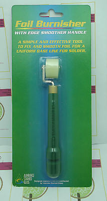 AANRAKU FOIL BURNISHER tool for Foiling Stained Glass Pieces Roller Fid Handy- 