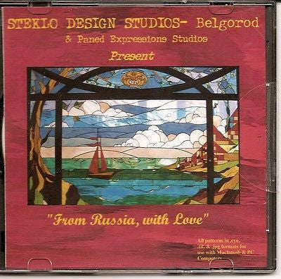 AWESOME PATTERNS! Paned Expressions FROM RUSSIA WITH LOVE  Book On CD MIX- 