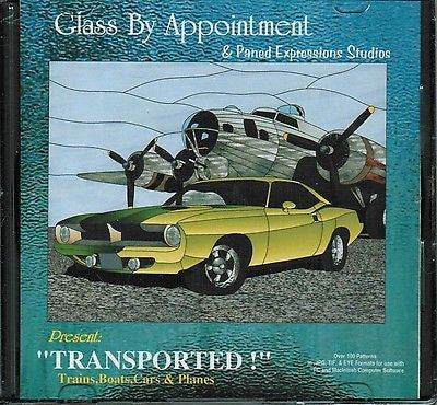 TRANSPORTED Trains Cars Planes Paned Expressions 130+ Patterns- 