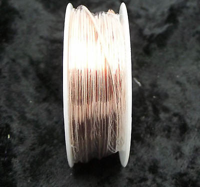 SOLID COPPER WIRE 4 oz Roll 20 AWG Stained Glass Supply Arcor- 