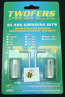 Grinder Bits Diamond  3/4" Twofers 2 Pack UltraFine 600 Grit MOST Inland Glastar
