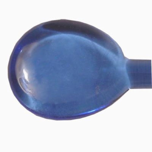 056 Blue Dark Transparent 8 oz Genuine Moretti Effetre Glass Rods Italy 104 COE- 