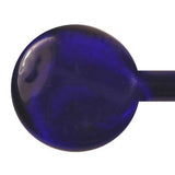 060 Blue Cobalt Transparent 8 oz Genuine Moretti Effetre Glass Rods Italy 104 COE- 