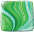 623.52 Opal Art Lagoon 12 x 12 Inch Oceanside Compatible 96 COE Sheet Glass- 