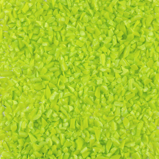 F5 2262 Lemongrass Opal COARSE 96 COE Frit 8.5 oz Jar-