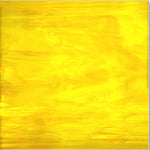 367.1F Yellow/White Translucent Mix 12 x 12 Inch Oceanside Compatible 96 COE Sheet Glass- 