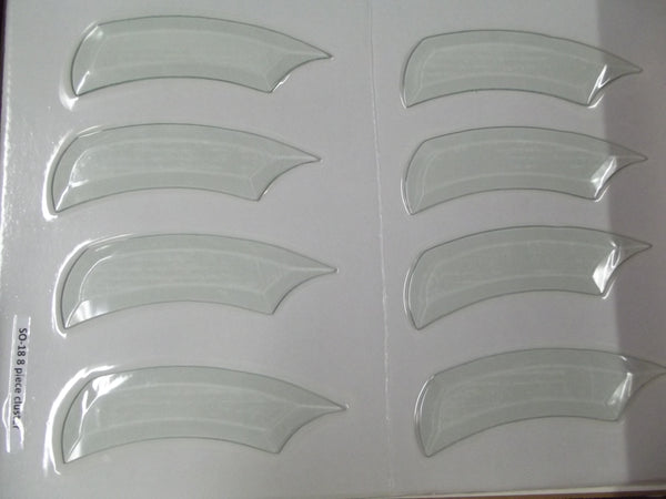 14" Inside 18" Outside SO-18 Circle Bevel Frame Kit Clear Glass 2" Wide- 