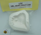 HOLEY HEART Fritter Mold Makes Castings Tag Necklace Pendant Jewelry Ornament