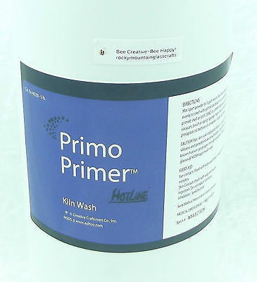 FIVE POUNDS! PRIMO PRIMER Hot Line Glass Separator Kiln Wash Powder Add Water