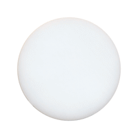 ONE 90 COE 3 inch Circle Black White or Clear Fusing Supplies Precut Bullseye-Color White Opal