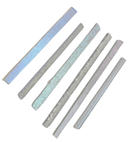 CLEAR 1-1/4 oz 104 COE Dichroic Strips Pre-Fired Effetre Glass Lampwork Dichro- 