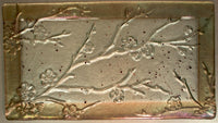Cherry Blossom Glass Fusing Mold Creative Paradise 7 x 13" Tile Plate Texture- 