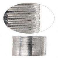 21ga Full Hard HALF Round Solid Sterling Silver Five Feet Wrapping Wire Made in the US- 