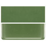 0212 Olive Green Opal 90 COE Bullseye Fusing Glass Sheet 5x5 inch 3mm 90COE- 