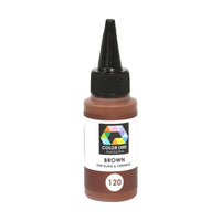 Color Line Fusing Ceramics Paints Bullseye 2.2 oz Bottles CHOICE Supplies Enamel-Model 120 Brown