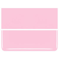 0421 Petal Pink Opal 90 COE Bullseye Fusing Glass Sheet 5x5 inch 3mm 90COE- 