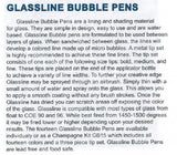 Choice of Color Glassline Bubble Paint Any COE Glass Fusing Supplies 96 90- 