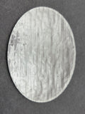 90 COE OVAL Precut Glass 1" 1 1/2" 2" Black or White or Clear Fusing Supplies-Size/Color/Quantity 1" Clear One Piece