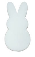 96 COE Precut BUNNY Rabbit Easter Candy Glass 1 x 2 inches Choice of Color-Color Opal White