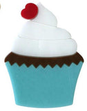 Precut Glass Cupcakes Choose Your Flavor 90 COE Fusing Design Mosaics-Model Blue Cupcake