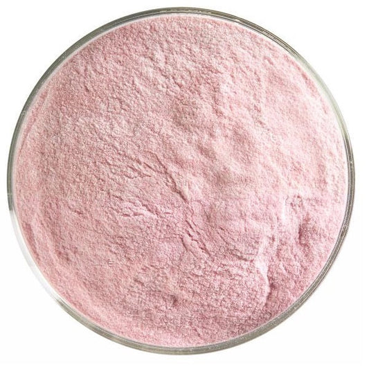 1311 Cranberry Pink Transparent POWDER Full Jar 16 ounces 90 COE Bullseye Frit Fusing Supplies Glass 90COE- 