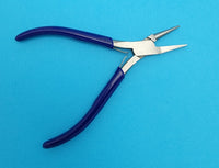 PL528 4-1/2"  Flat Round Plier for Wire Wrapping BEADSMITH PRO Tools- 