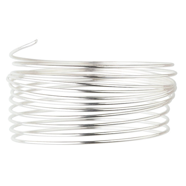 20ga Half Hard Round Solid Sterling Silver Five Feet Wrapping Wire Made in the US- 